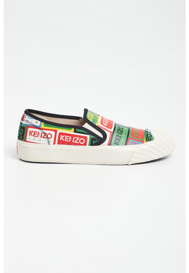 Kenzo - Trampki damskie KENZO. Zapięcie: bez zapięcia. Materiał: prążkowany, guma