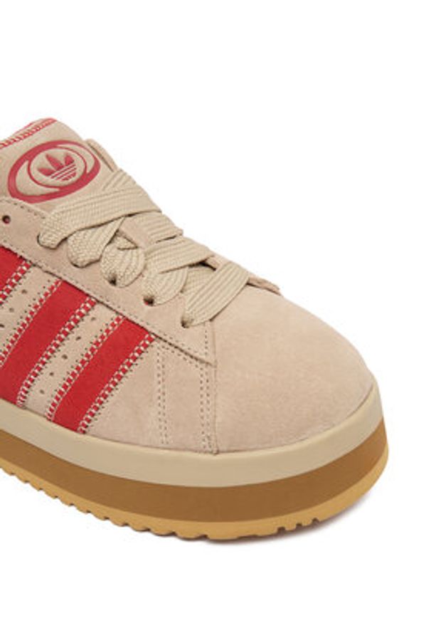 Adidas - adidas Sneakersy Campus 00S Winter Low IH1812 Beżowy. Kolor: beżowy. Materiał: zamsz, skóra. Model: Adidas Campus