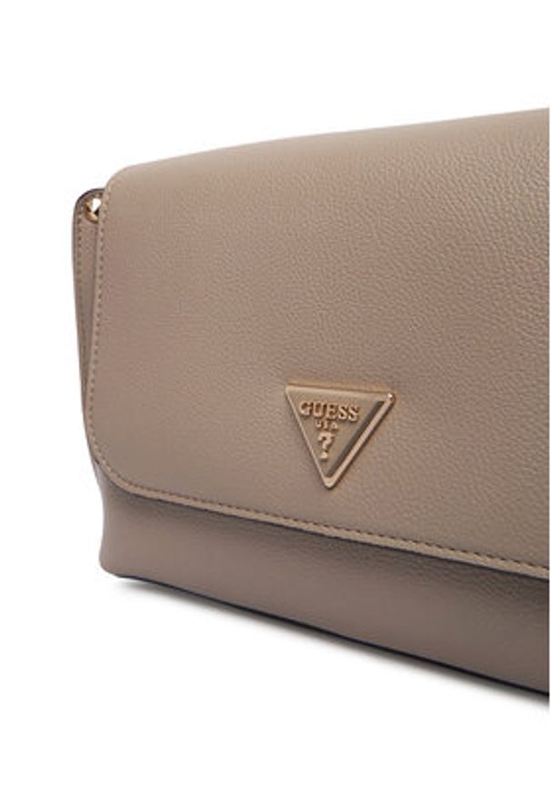 Guess Torebka Meridian II HWBG69 74200 Beżowy. Kolor: beżowy. Materiał: skórzane