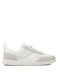 Calvin Klein Sneakersy Low Top Lace Up Lth Mix HM0HM00851 Biały. Kolor: biały