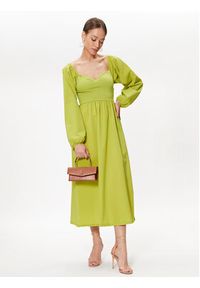 GESTUZ - Gestuz Sukienka codzienna Mist 10906893 Zielony Regular Fit. Okazja: na co dzień. Kolor: zielony. Materiał: wiskoza. Typ sukienki: proste. Styl: casual
