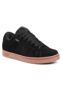 Buty męskie na deskorolkę Etnies Kingpin - Black/Dark Grey/Gum. Kolor: czarny. Materiał: guma. Sport: skateboard