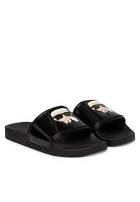Karl Lagerfeld - KARL LAGERFELD Klapki Kondo II KL80905C Czarny. Kolor: czarny. Materiał: syntetyk #2