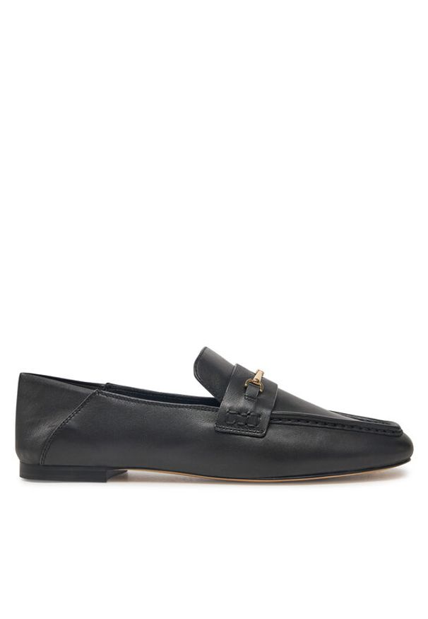 Michael Kors Lordsy Lena Loafer 40R5LEFP1L Czarny. Kolor: czarny. Materiał: skóra