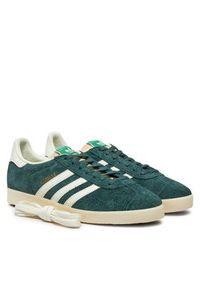 Adidas - adidas Sneakersy Gazelle IF9655 Zielony. Kolor: zielony. Materiał: zamsz, skóra. Model: Adidas Gazelle #6