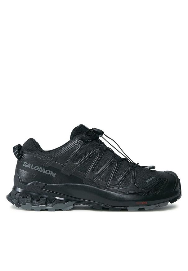 salomon - Trekkingi Salomon. Kolor: czarny. Technologia: Gore-Tex. Sport: turystyka piesza