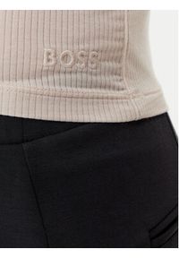 BOSS Top Flow 50535807 Beżowy Slim Fit. Kolor: beżowy #5