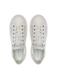 Karl Lagerfeld - KARL LAGERFELD Sneakersy Kapri KL62511F Biały. Kolor: biały. Materiał: skóra #5