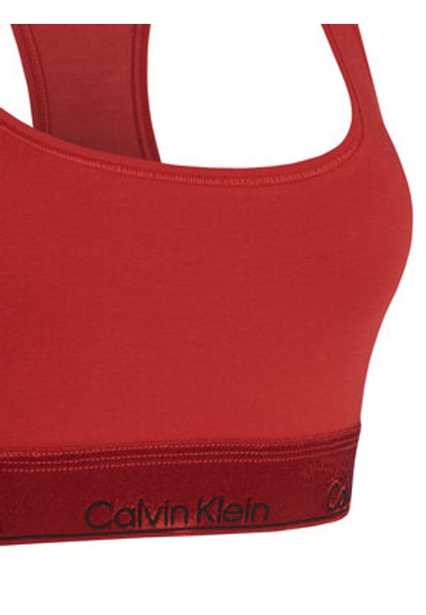 Calvin Klein Underwear Biustonosz top LV00QF8547 Czerwony. Kolor: czerwony. Materiał: bawełna