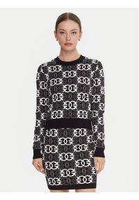 Pinko - PINKO Sweter Gypsies 106041 A2YD Czarny Regular Fit. Kolor: czarny. Materiał: wiskoza #1