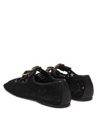 AGL Baleriny Ceramic D840007PGK77831013 Czarny. Kolor: czarny. Materiał: materiał #5