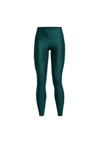 Damskie legginsy z wysokim stanem Under Armour HeatGear®. Stan: podwyższony. Kolor: biały, niebieski, wielokolorowy. Sport: bieganie #1