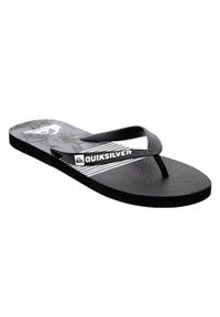 Japonki plażowe męskie Quiksilver Java Smocked Wave. Okazja: na plażę. Kolor: czarny