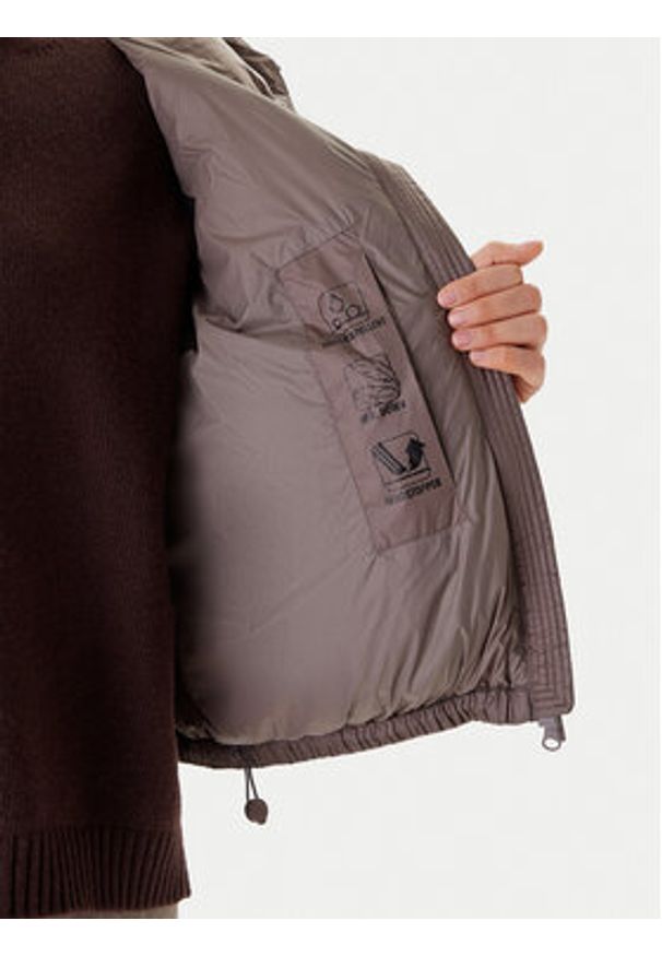 Bomboogie Kurtka puchowa Riga JW8139TDLC5 Brązowy Regular Fit. Kolor: brązowy. Materiał: syntetyk