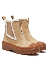 Converse Sztyblety Chuck Taylor All Star Chelsea Lugged A09257C Beżowy. Kolor: beżowy. Materiał: skóra, zamsz #4