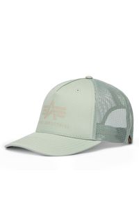Czapka z daszkiem Alpha Industries. Kolor: zielony #1