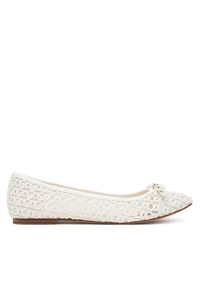 TwinSet - TWINSET Baleriny 251TGT030 Biały. Kolor: biały. Materiał: skóra #1