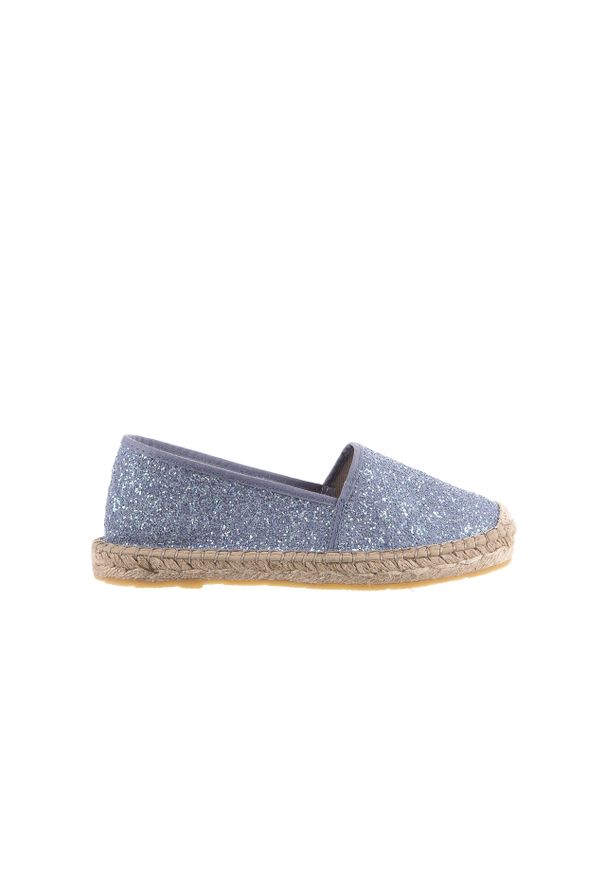 Espadryle Bayla-115 101003 Fiesta Iris, Niebieski, Materiał. Okazja: na co dzień. Kolor: niebieski. Materiał: tkanina. Styl: casual