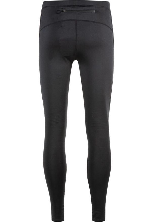 ENDURANCE - Legginsy do biegania męskie Endurance Zane Winter. Kolor: czarny. Sport: bieganie