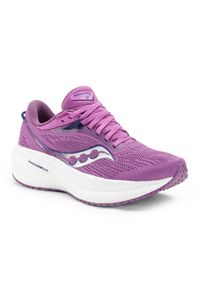 Buty do biegania damskie Saucony Triumph 21. Kolor: fioletowy