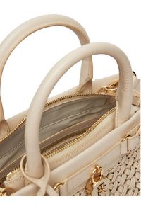 TOMMY HILFIGER - Tommy Hilfiger Torebka American Icon Mini Tote Le Wo AW0AW17395 Beżowy. Kolor: beżowy. Materiał: skórzane #4