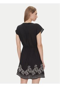 JDY Sukienka letnia Risso 15347077 Czarny Standard Fit. Kolor: czarny. Materiał: wiskoza. Sezon: lato