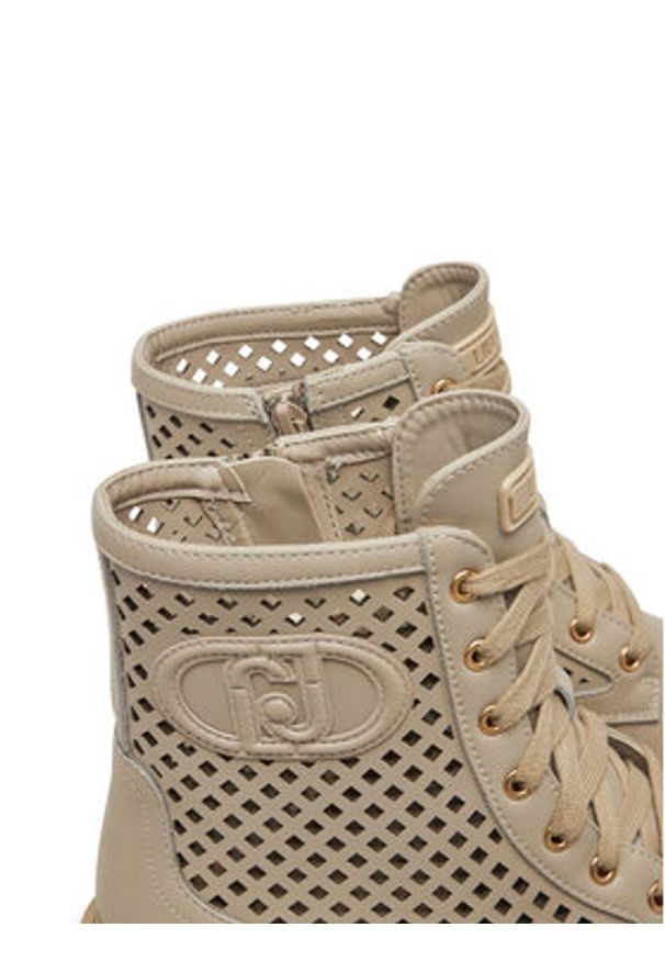 Liu Jo Trzewiki Rumi 31 SA5023 PX246 Beżowy. Kolor: beżowy. Materiał: skóra