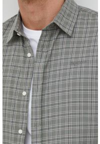 Pepe Jeans koszula bawełniana Lester męska kolor zielony slim z kołnierzykiem klasycznym. Typ kołnierza: kołnierzyk klasyczny. Kolor: zielony. Materiał: bawełna. Styl: klasyczny #4