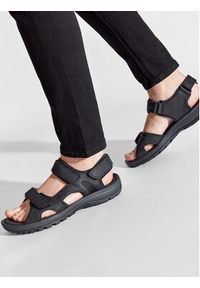 Merrell Sandały Sandspur 2 Convert J002715 Czarny. Kolor: czarny. Materiał: nubuk, skóra #8