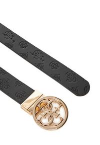 Guess Pasek Damski BW9253 P5335 Czarny. Kolor: czarny. Materiał: skóra