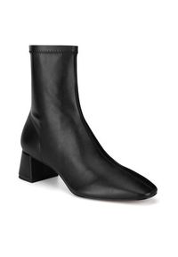 Nine West Botki WFA3426-1 Czarny. Kolor: czarny. Materiał: materiał