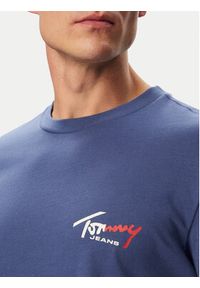 Tommy Jeans T-Shirt DM0DM22538 Niebieski Regular Fit. Kolor: niebieski. Materiał: bawełna #3