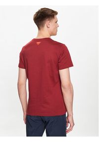 Dynafit T-Shirt Graphic 08-70998 Bordowy Regular Fit. Kolor: czerwony. Materiał: bawełna