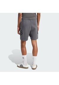 Adidas - adidas Szorty sportowe Future Icons 3-Stripes KD5241 Szary Regular Fit. Kolor: szary. Materiał: bawełna. Styl: sportowy #3