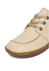 Rieker Półbuty N2402-60 Beżowy. Kolor: beżowy. Materiał: skóra #6