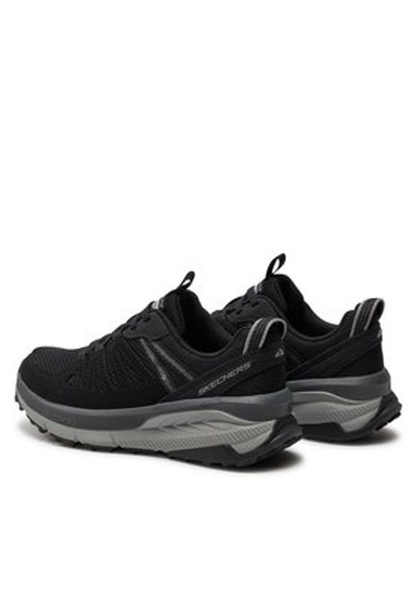 skechers - Skechers Trekkingi Switch Back-Cascades 180162/BKCC Czarny. Kolor: czarny. Materiał: mesh