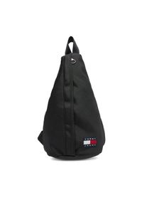 Tommy Jeans Plecak Tjm Ess Daily Sling Bag AM0AM13391 Czarny. Kolor: czarny. Materiał: materiał