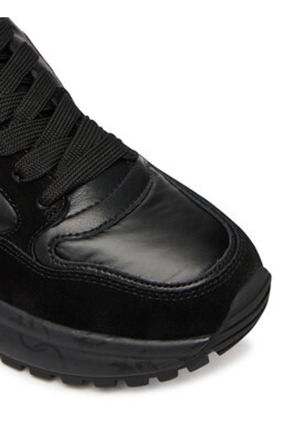 Pinko - PINKO Sneakersy Gem 07 SS0055P106 Czarny. Kolor: czarny. Materiał: materiał