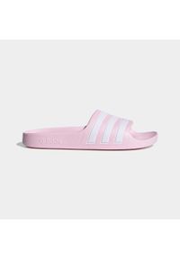 Klapki basenowe dla dzieci Adidas Adilette Aqua Slides. Kolor: biały, wielokolorowy, różowy