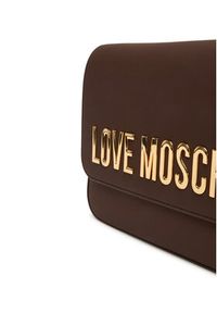 Love Moschino - LOVE MOSCHINO Torebka JC4023PP1NKD0301 Brązowy. Kolor: brązowy. Materiał: skórzane
