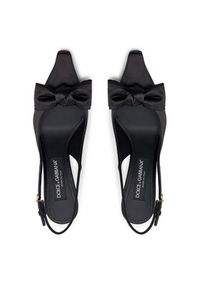 DOLCE & GABBANA - Dolce&Gabbana Sandały CG0844 A3I64 Czarny. Kolor: czarny. Materiał: materiał #6