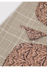 Pako Lorente - PAKO LORENTE – Beżowa marynarka męska w kratę. Kolor: beżowy. Materiał: poliester, elastan, wiskoza. Styl: boho #7