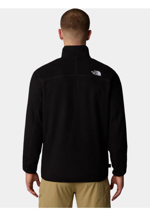 Sweter męski The North Face M 100 Glacier. Kolor: czarny. Materiał: polar