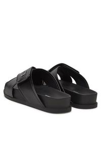 Armani Exchange Klapki XDP063 XV927 00002 Czarny. Kolor: czarny. Materiał: skóra #6