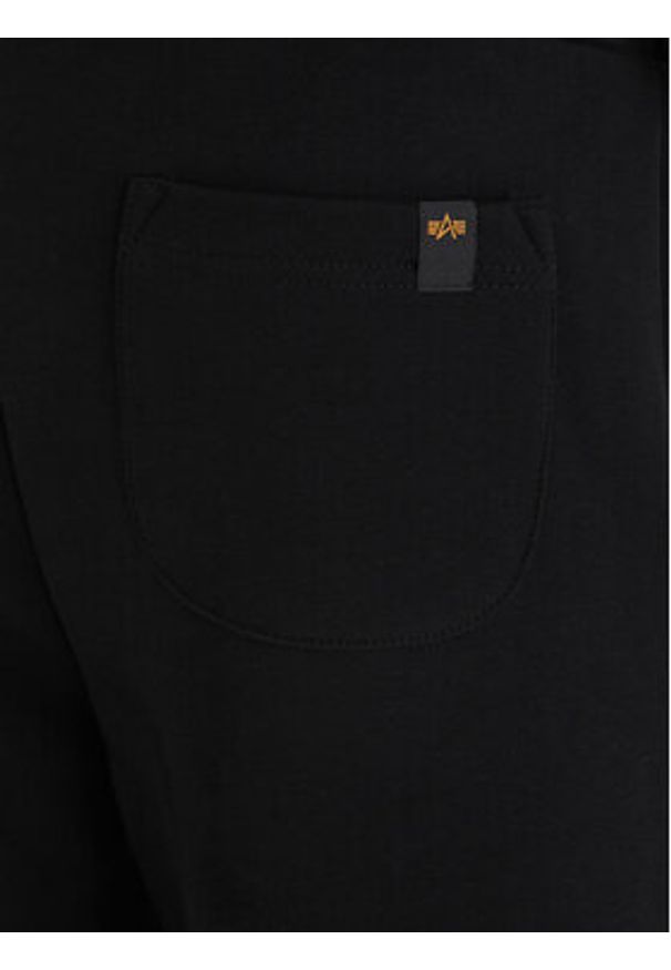 Alpha Industries Szorty sportowe Basic 156367 Czarny Regular Fit. Kolor: czarny. Materiał: bawełna. Styl: sportowy