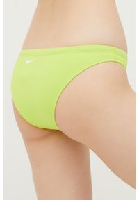 Nike dwuczęściowy strój kąpielowy Essential kolor zielony lekko usztywniona miseczka. Kolor: zielony. Materiał: skóra, materiał, włókno #7