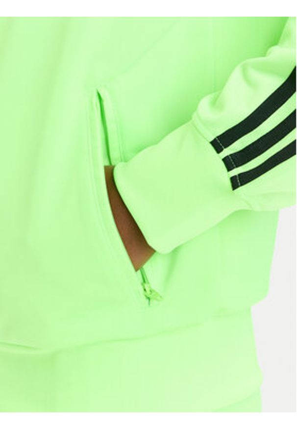 Adidas - adidas Bluza adicolor Classic Firebird JX7859 Zielony Loose Fit. Kolor: zielony. Materiał: syntetyk