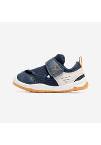 Decathlon - Buty dla dzieci Domyos 700 I Learn. Kolor: wielokolorowy, beżowy, niebieski, brązowy. Materiał: materiał. Sport: joga i pilates