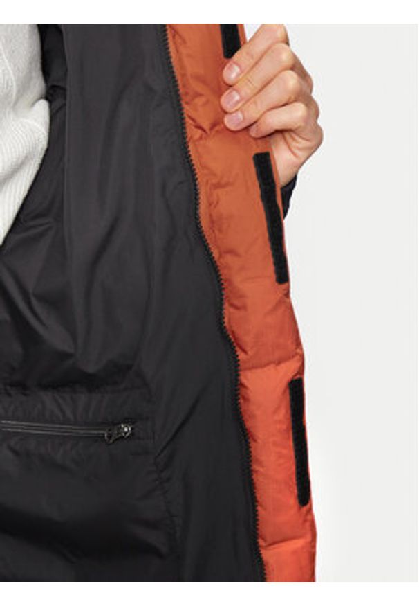 The North Face Kurtka puchowa Himalayan NF0A4QYX Pomarańczowy Regular Fit. Kolor: pomarańczowy. Materiał: syntetyk