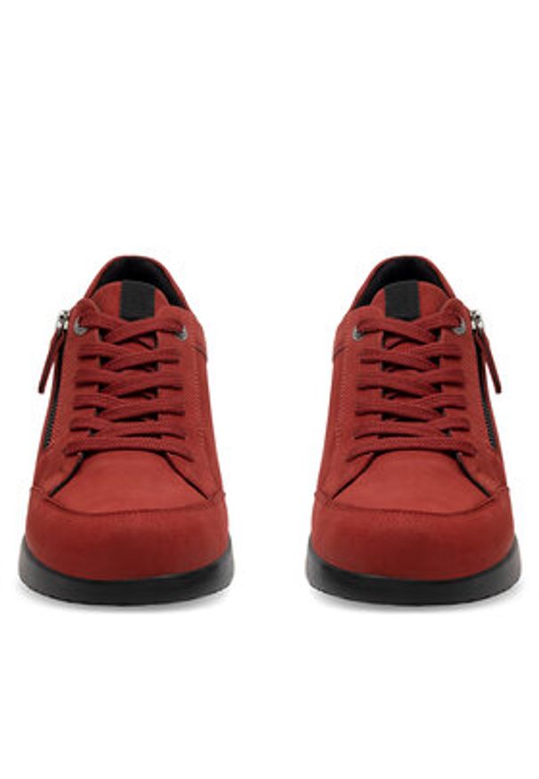 Go Soft Sneakersy WI23-CHAJA-01 Czerwony. Kolor: czerwony. Materiał: skóra